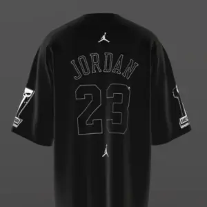 aj 01 black stylish t-shirt - Image 4