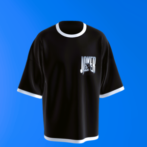 Aj 02 Black T Shirt Joker - Image 3