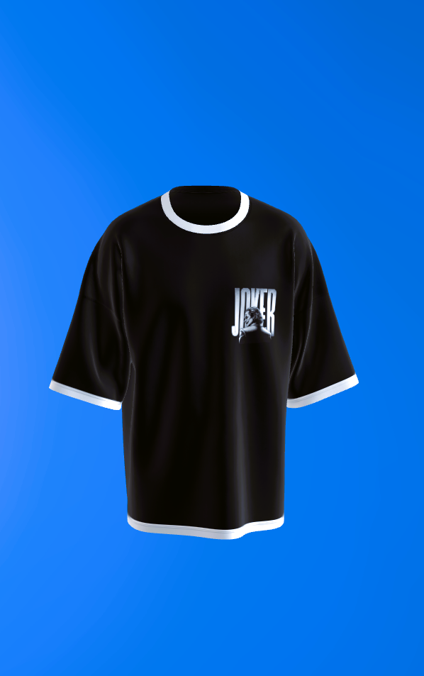 Aj 02 Black T Shirt Joker - Image 3