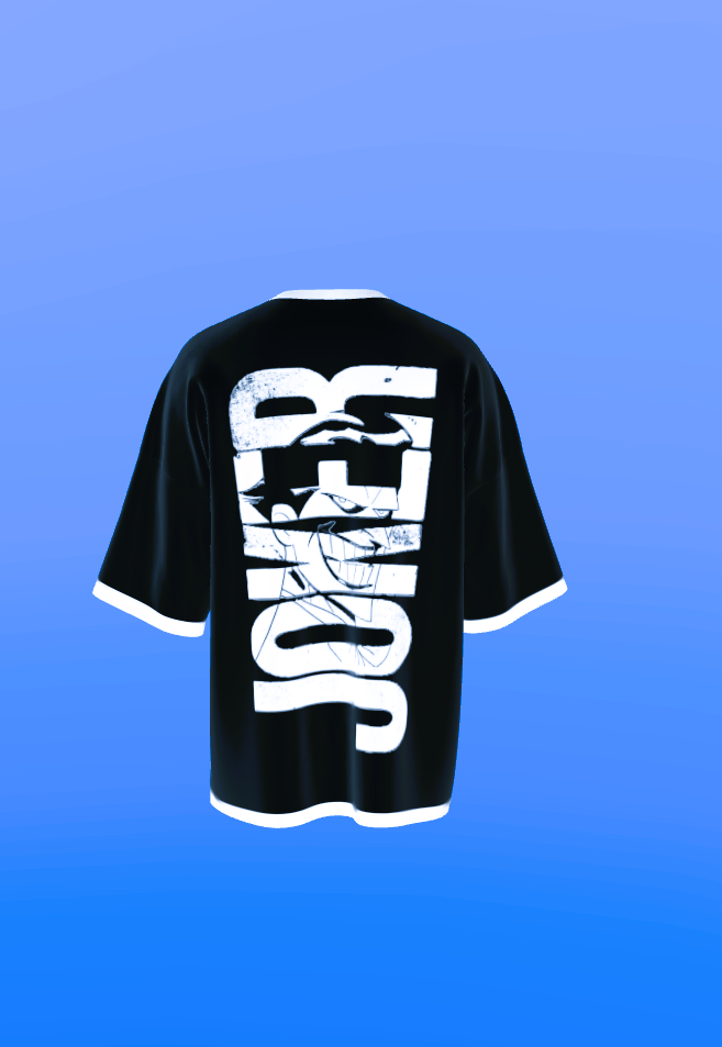 Aj 02 Black T Shirt Joker - Image 1
