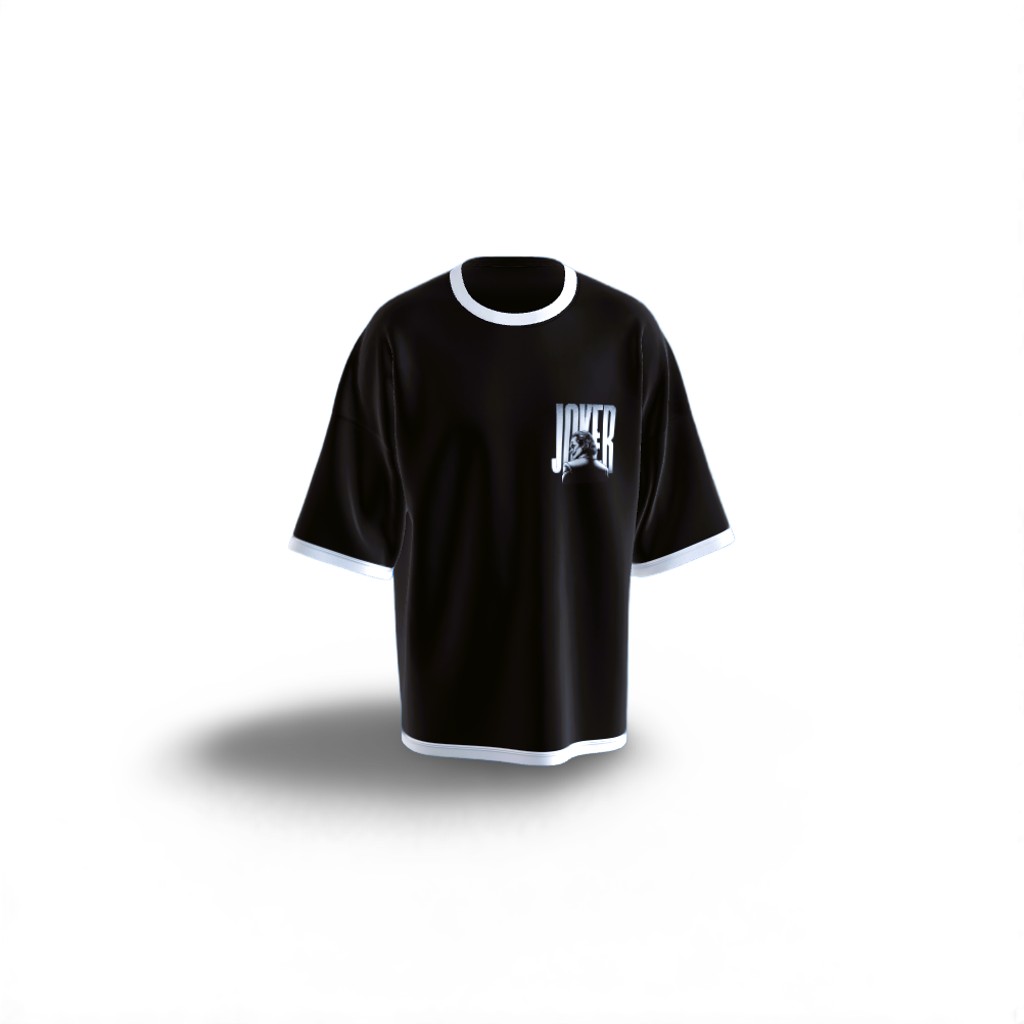Aj 02 Black T Shirt Joker - Image 2